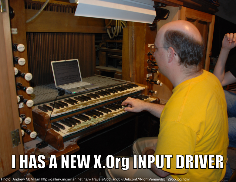I has a new X.Org input driver